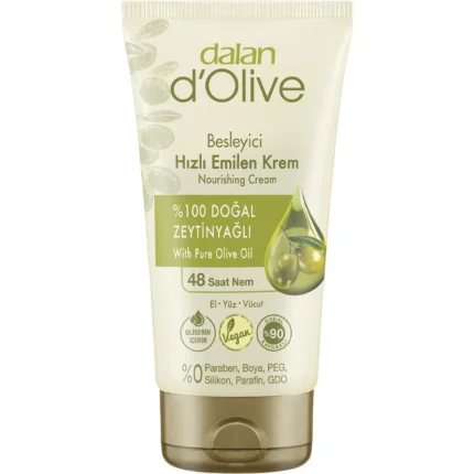 كريم مغذي سريع الامتصاص Dalan D'Olive Nourishing Fast Absorbing Cream 60 ml