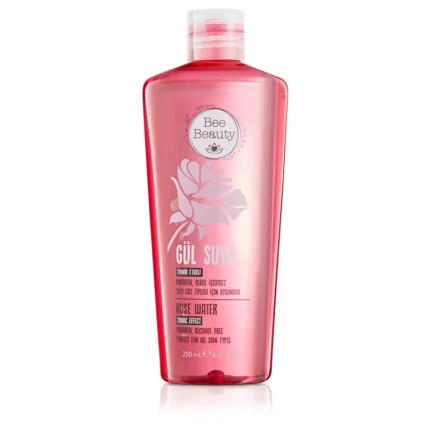 ماء الورد بي بيوتي Bee Beauty Rose Water 250 ml