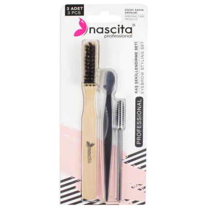 مجموعة تشكيل الحواجب من ناسيتا 03 Nascita Eyebrow Shaping Set