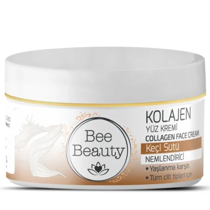 كريم الوجه بالكولاجين وحليب الماعز Bee Beauty Goat Milk Collagen Face Cream 50 ml