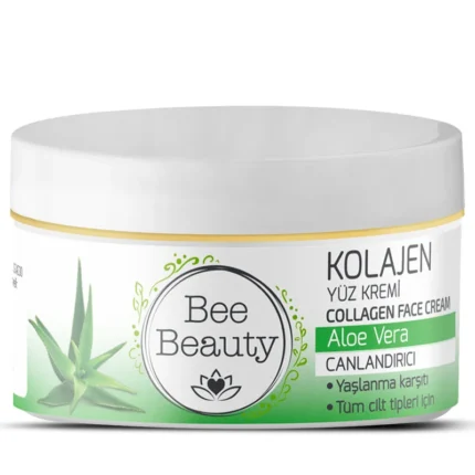 كريم الوجه بالكولاجين Bee Beauty Aloe Vera Collagen Face Cream 50 ml