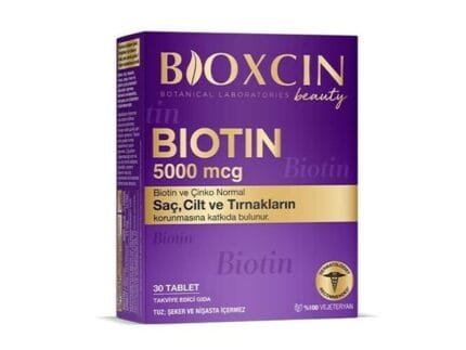 أقراص بيوكسين بيوتين والزنك Bioxcin Biotin Zinc Tablets 30