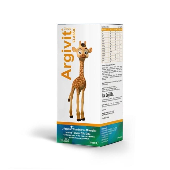 argivit-classic-surup-150-ml-4-99f4 ارجيفيت كلاسيك مكمل غذائي   Argivit Classic Syrup - الصورة 1