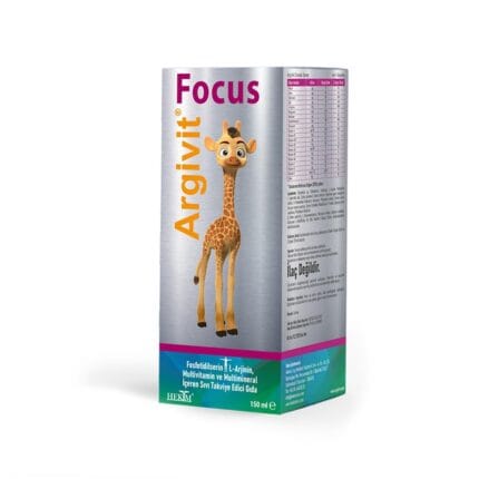 ارجيفيت شراب مركز 150 مل داعم لنمو الطول لدى الأطفال Argivit Focus