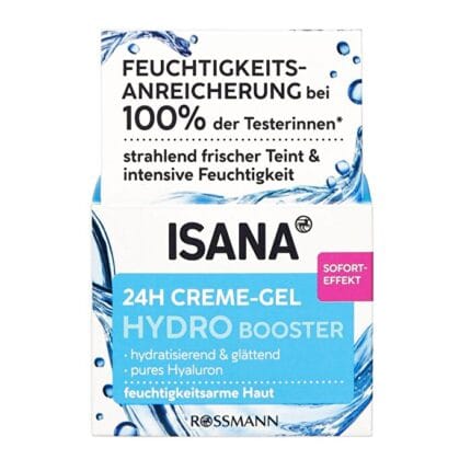 كريم جل مرطب، تأثير العناية المركزة Isana Hydro Booster Moisturizing Gel Cream, Intensive Care Effective 50 ml
