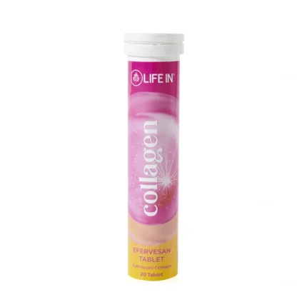 Life In Collagen Effervescent Tablet 20 Pcs كولاجين أقراص فوارة 20 قرص