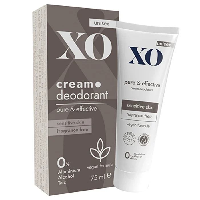 Xo Fragrance-Free Unisex Cream Deodorant 75 ml Xo Fragrance-Free Unisex Cream Deodorant 75 ml