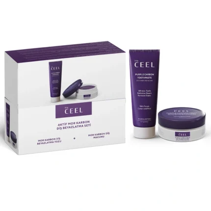 The Ceel Activated Purple Carbon Teeth Whitening Set
