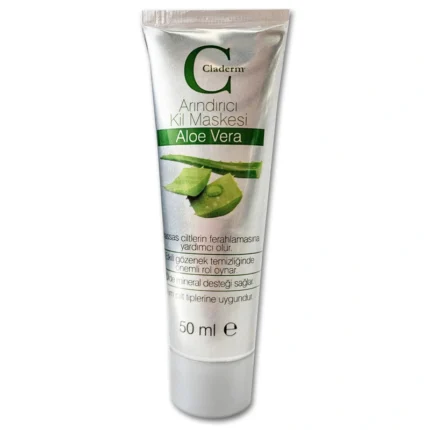 Claderm Aloe Vera Clay Face Mask 50 ml